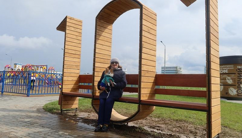 В Витебске появился новый арт-объект МЧС – скамейка «101»