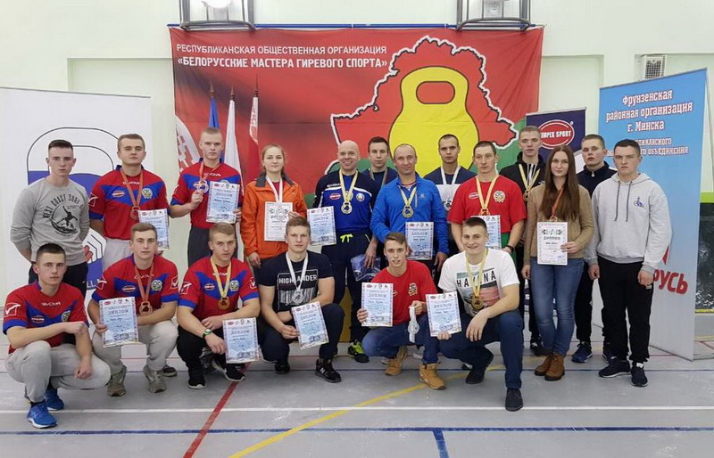 Атлеты университета МЧС победили в чемпионате Беларуси по гиревому марафону (БелТА)