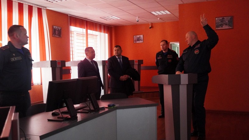 Делегация Государственной противопожарной службы МВД Таджикистана посетила УГЗ