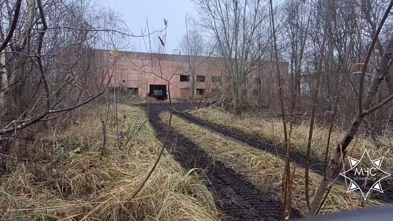 В Шумилинском районе спасатели провели направленный взрыв неэксплуатируемой котельной 