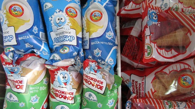 Мороженое с социальной рекламой МЧС появилось в магазинах Беларуси (БелТА)