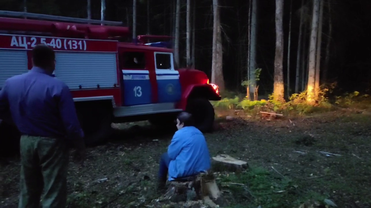 В Столбцовском районе спасатели и лесники нашли потерявшуюся в лесу женщину