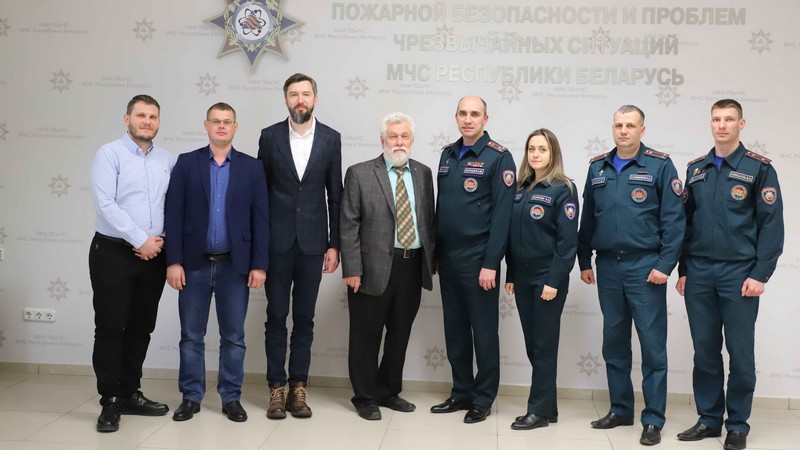 Российская делегация посетила НИИ ПБиЧС