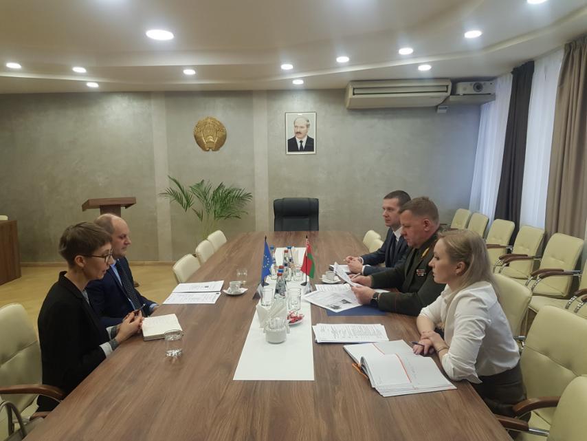 Прошла встреча в рамках твининг-проекта «Укрепление МЧС Беларуси»