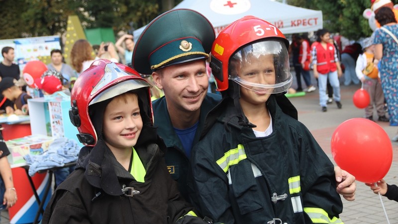 В Гомельском центральном парке состоялось мероприятие для детей