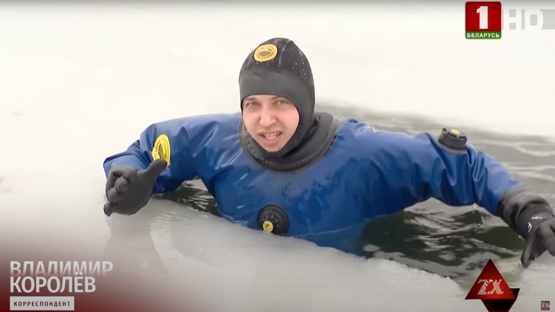 Хрупкий лед продолжает уносить жизни рыбаков и детей (Беларусь-1)