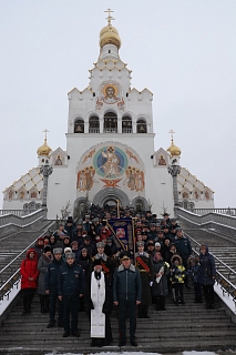 В Минске прошло богослужение, приуроченное ко Дню спасателя