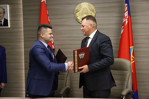 МЧС и БРСМ подписали соглашение о сотрудничестве