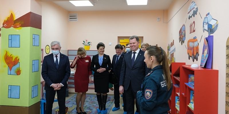 В Бобруйске открыли новый детский сад с комнатой безопасности