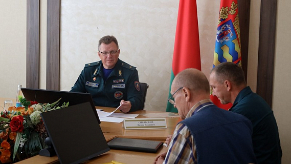 Министр по чрезвычайным ситуациям Вадим Синявский посетил Молодечненский район