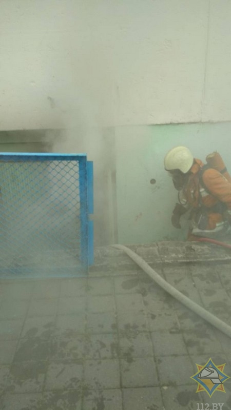 Вчера в гимназии Фаниполя произошло возгорание в подвале
